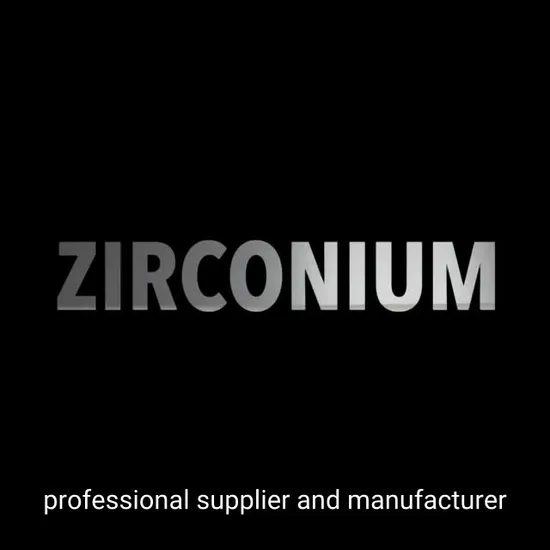 Zirconium Plate, Sheet, Disc, Bar, Tube, Pipe Target