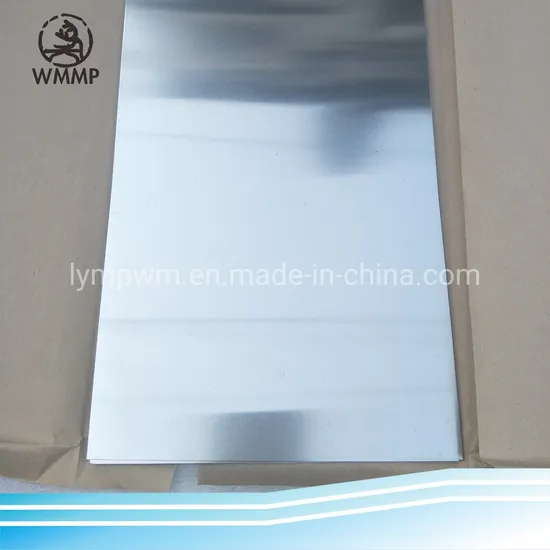 Customized Thickness 0.05mm Molybdenum Strip Sheet Width 10mm Used for Furnace Washer