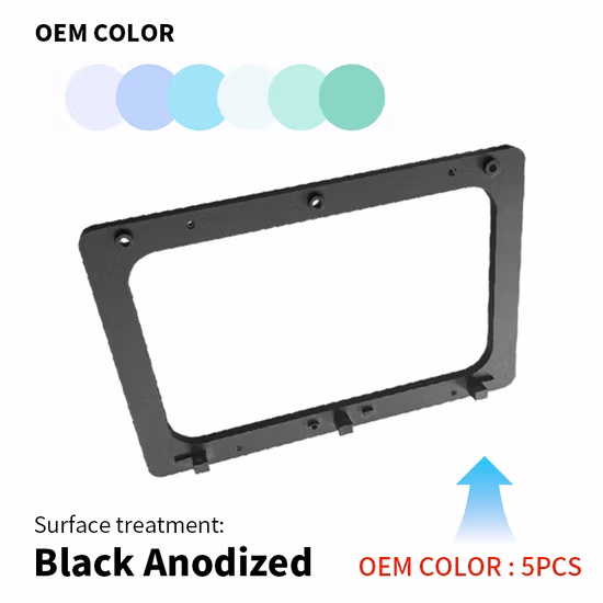 CNC Semiconductor Anode Aluminum Alloy Semiconductor Parts