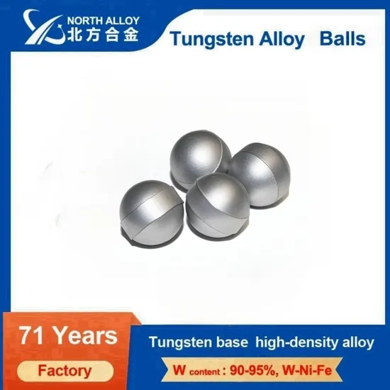 Tungsten Alloy for Fishing ASTM B777 Class3 95wnife/Wnicu 