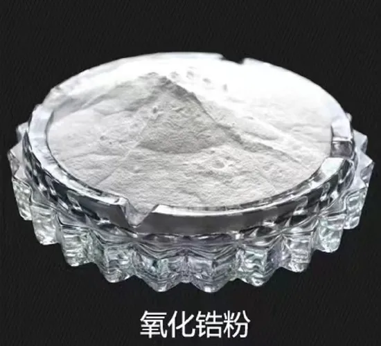 China Manufacturer Supply Zirconium Dioxide CAS 1314